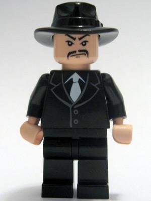 LEGO Minifigure-Shanghai Gangster Moustache-Indiana Jones / Temple of Doom-IAJ027-Creative Brick Builders